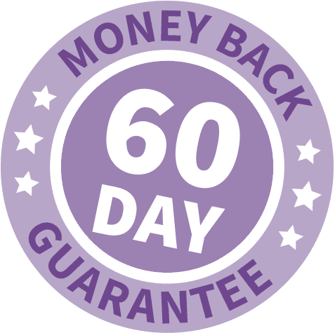 60-day money-back guarantee